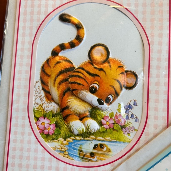 70s Vintage Puffy Greeting Cards - Picture 3 of 3